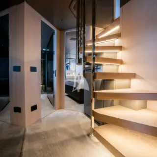 DANLOU - Stairs Descending to Guest Cabins 