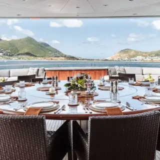 Bridge Deck Aft Al Fresco Dining