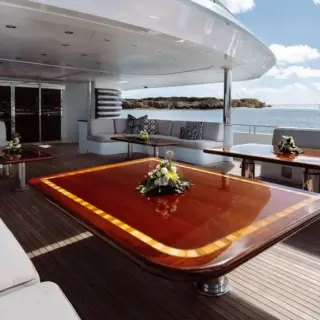 Bridge Deck Aft seating