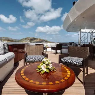 Bridge Deck Aft Seating