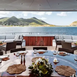 Bridge Deck Aft Al Fresco Dining