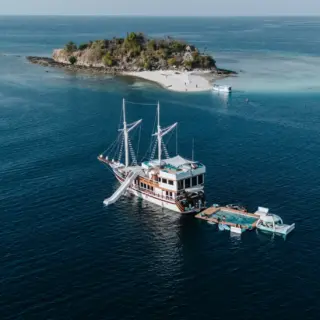 KAYRA from the air - Port Side 