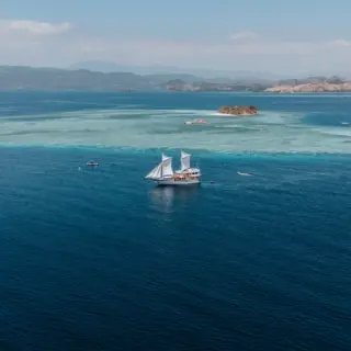 KAYRA from the air - Port Side