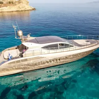 Zeus - At Anchor — Starboard Profile