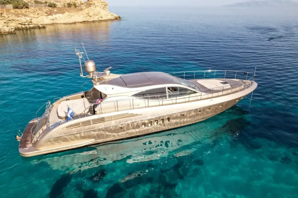 Zeus - At Anchor — Starboard Profile