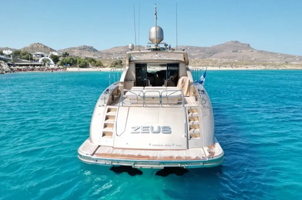 Zeus - Stern at Anchor