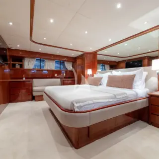 Master Cabin on the lower deck