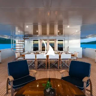 Upper aft deck
