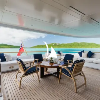 Upper aft deck