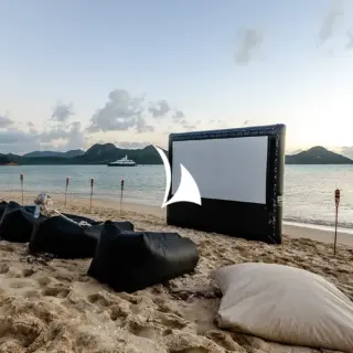 Beach cinema