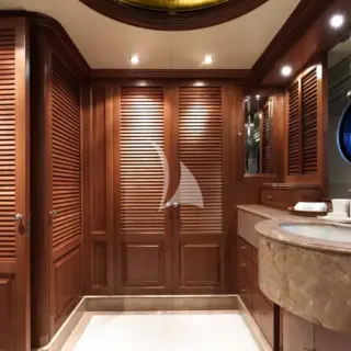 His bathroom