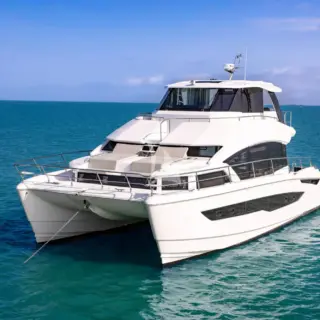 MARY'S GRACE - At anchor