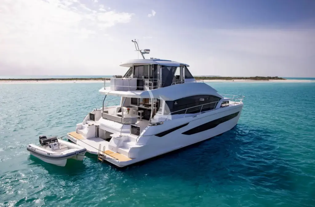 MARY'S GRACE - At anchor