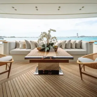 LAILA - Aft Deck Dining 