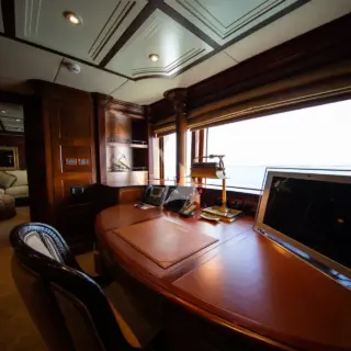 Owner's stateroom office