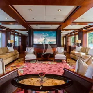 Main Salon with 80" TV