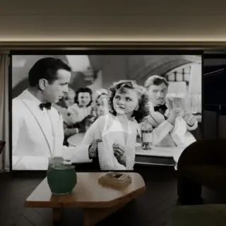 Upper deck Skylounge cinema