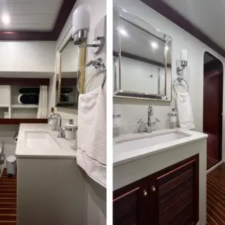 Double Cabin Bathroom