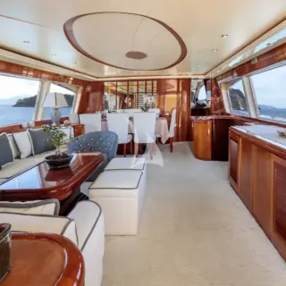 EFMARIA - Main Salon & Dining Area