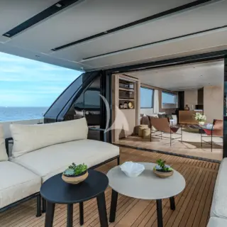 TELL NO ONE - Aft deck and main salon