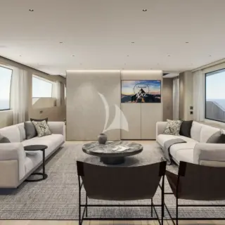 SL 86A - Main saloon TV