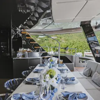 Nauti Nickel - Aft. Deck Dining