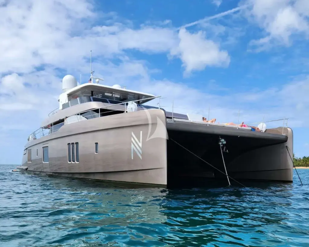 Nauti Nickel at Anchor