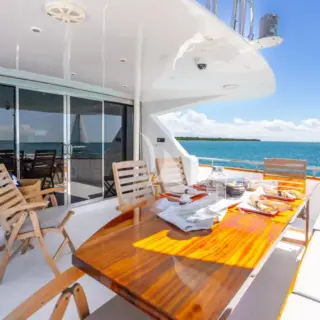 AZURE - Aft Deck Dining