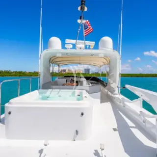 AZURE - Fly Bridge looking forward