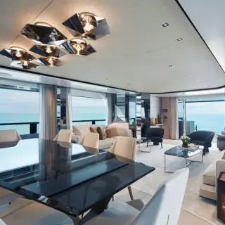 PAZIENZA - Main deck dining