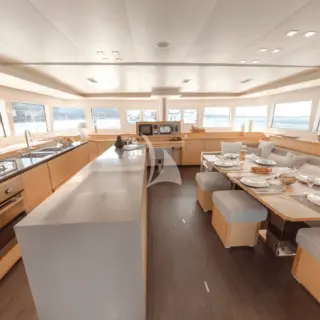 ROYAL DESTINY - Main Saloon & Galley