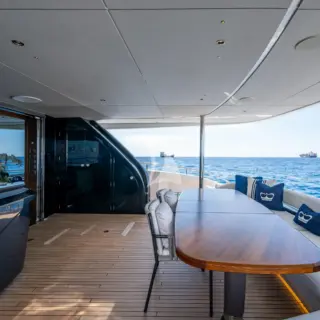 R&R - Aft Deck dining