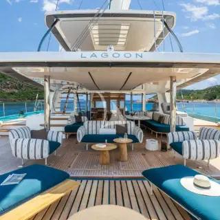 IMLADRIS - Aft deck facing forward 