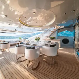 DB9 - Aft Deck Dining
