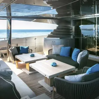 ONCE MORE - Aft deck