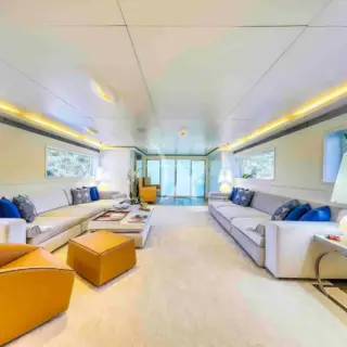 Anavi - Main Salon aft view