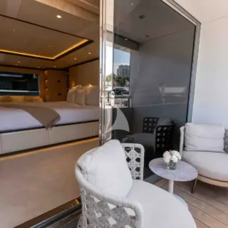 MINE GAMES - Master Stateroom - private balcony