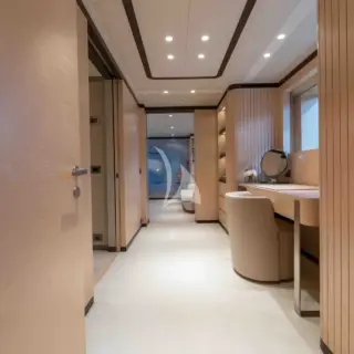 MINE GAMES - Main Deck Master Stateroom entrance