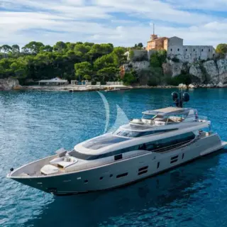 THE PALM - Fore Deck with Both Drop Down Balconies Engaged