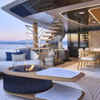 AWANDRA - Upper Deck -  fire pit