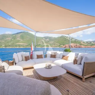 STELLA DEL NORD - Upper deck outdoor salon 