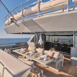 NOT GUILTY III - Aft Deck