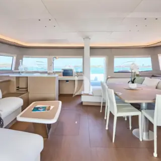 AMAREA - MAIN SALOON AND DINING AREA