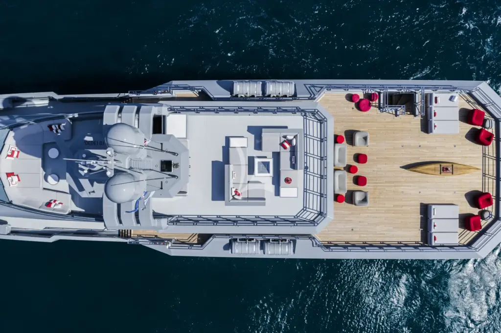 BOLD - Arial view of Sun Deck and Bridge Deck