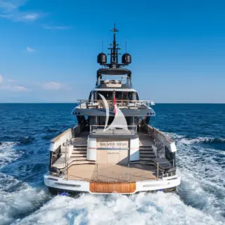 SILVER STAR I - View from behind underway