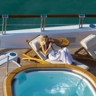 WHEELS - Sun Deck Aft Jacuzzi