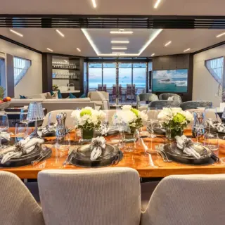 CynderElla - Main salon dining area 