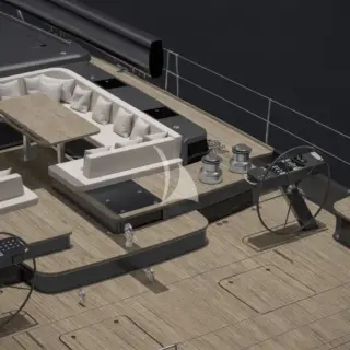 YUME Aft Lounge Rendering