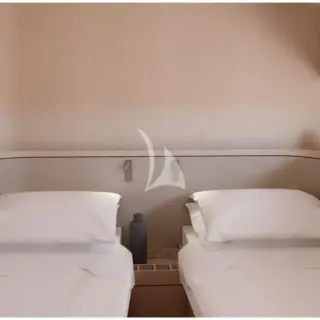 YUME Guest Cabin Rendering - Convertible Twin Cabin