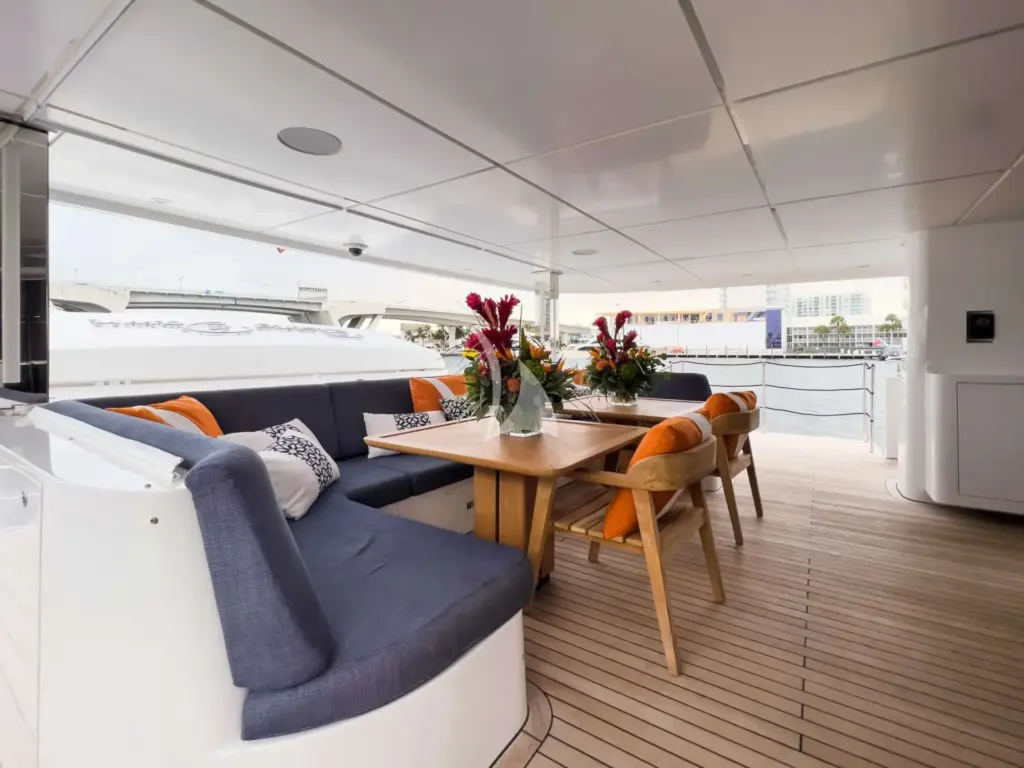 RISING DAWN - Main Deck Aft with Drop-Down Balconies